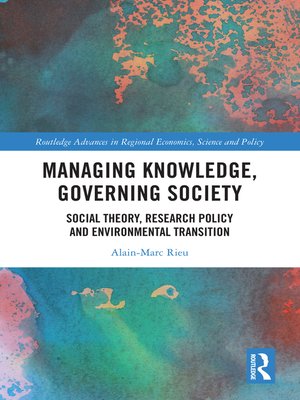 cover image of Managing Knowledge, Governing Society